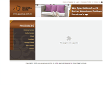 Tablet Screenshot of gg-group.com.hk
